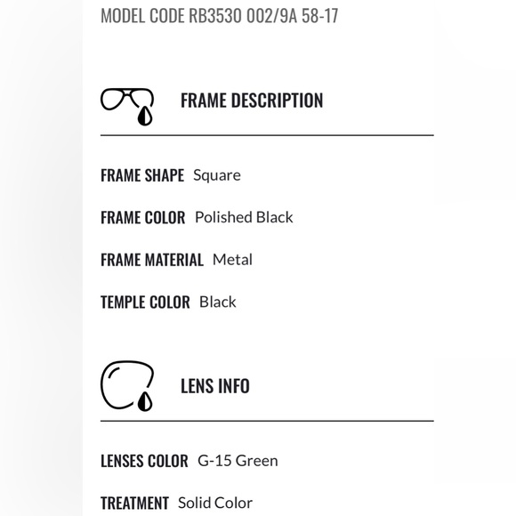 Ray-Ban RB3530 polarized sunglasses w/case - Picture 9 of 10